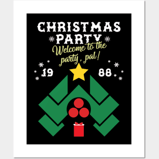 Die Hard Nakatomi Corp Christmas Party Posters and Art